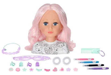 Zapf Creation BABY born Kreativní česací hlava / od 3 let