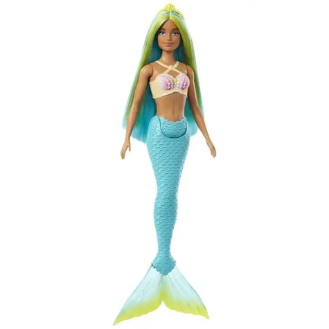 Mattel Barbie pohádková mořská panna - modrá / od 3 let