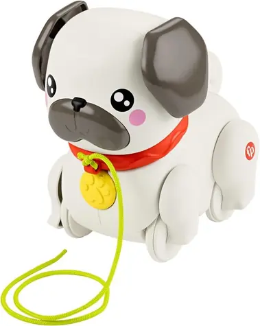 Mattel Fisher Price chodící mopslík / od 12 měsíců