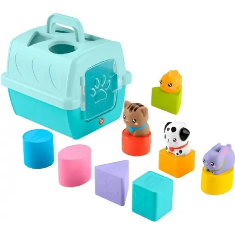 Mattel Fisher Price vkládačka se zvířátky / od 6 měsíců