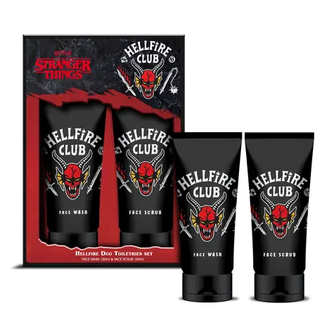 Corsair Toiletries Stranger Things Hellfire Club sada na obličej 