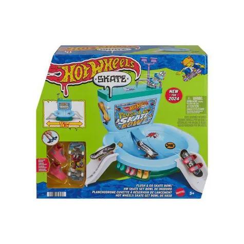 Mattel Hot Wheels skates splachovací fingerboard skatepark / od 5 let