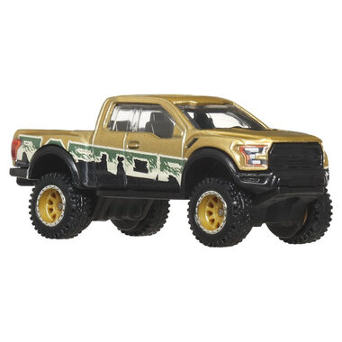 Mattel Hot Wheels prémiové auto - car culture - 17 ford f150 raptor / od 3 let