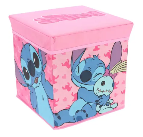 Cozy Noxxiez SB602 Stitch - úložný box a taburetka pro holky