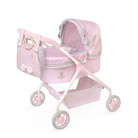 DeCuevas 86075 Můj první kočárek pro panenky s taškou Sophie 2025 - 56 cm