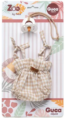 Guca OP991 obleček pro opičku miminko REBORN velikosti 32 cm s příslušenstvím