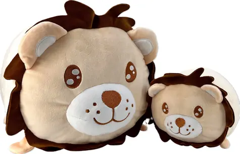 Magic Baby Lev - maminka s mláďátkem - set plyšových hraček 20 a 40 cm