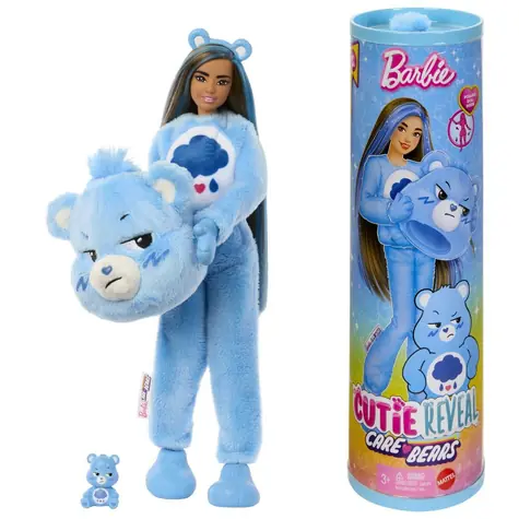 Mattel Barbie cutie reveal barbie a starostliví medvídci - modrá / od 3 let