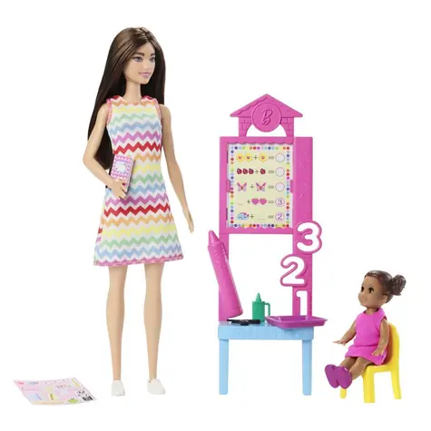 Mattel Barbie herní set povolání - učitelka / od 3 let