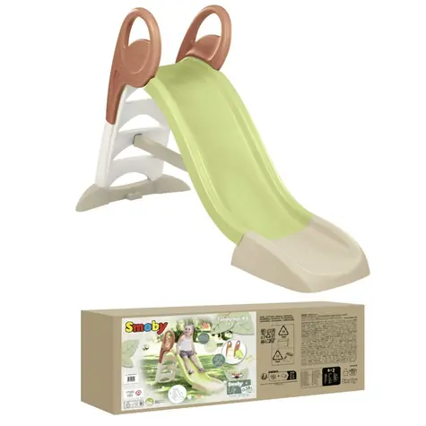 Smoby Skluzavka Life KS 150 cm s vlhčením zelenočervená / od 2 let