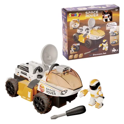 Smoby Vesmírné vozítko Space Rover Discovery Set / od 3 let