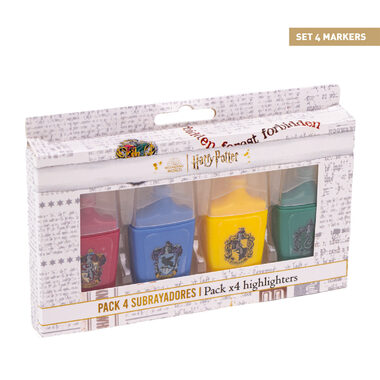 Cerdá Harry Potter sada zvýrazňovačů 4ks