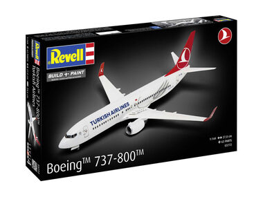 Revell 03772 Boeing 737-800 Turkish Airlines / Plastikový model / 1:144