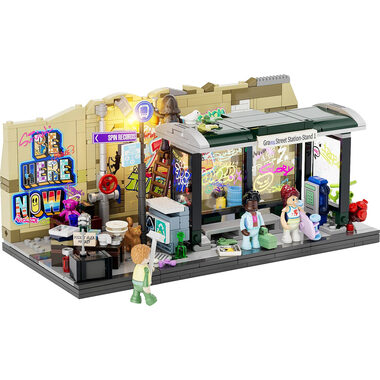 Lumibricks Graffiti Bus Stop / 514 dílků / od 16 let 