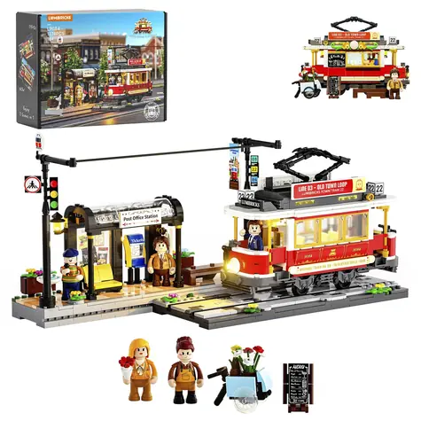 Lumibricks Historic Tram and Train Station / 1274 dílků / od 16 let 