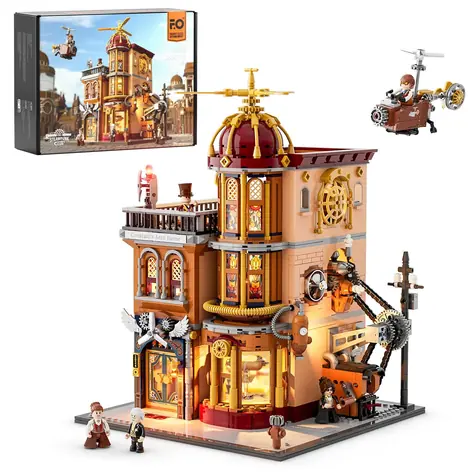 Lumibricks Steampunk Flying Club / 1858 dílků / od 16 let 