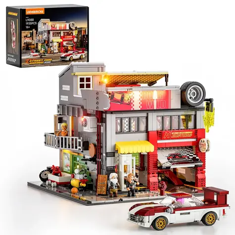 Lumibricks Street MOD Garage / 1935 dílků / od 16 let 