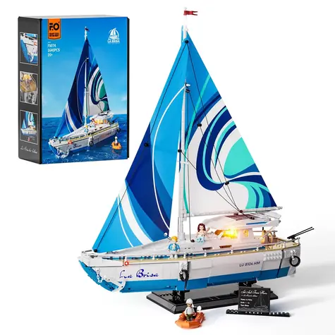 Lumibricks The Sailboat: La Brise / 1640 dílků / od 16 let 