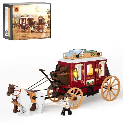 Lumibricks Western Stagecoach / 293 dílků / od 16 let 