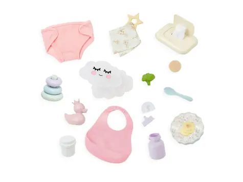 LullaBaby Sada doplňků pro panenku / od 2 let