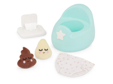 LullaBaby Nočník pro panenky s doplňky / od 2 let