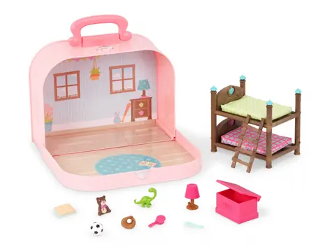 Li‘l Woodzeez Sada v kufříku Dětský pokoj / od 3 let