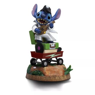 Iron Studios - Stitch King of Rock - Disney - Art Scale 1/10