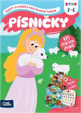 ALBI Kvído Karty a puzzle: Písničky