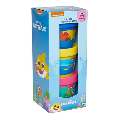 Corsair Toiletries Baby Shark tvarovatelné mýdlo / 3x100g