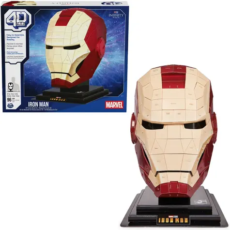 Spin Master FDP 4D Puzzle Marvel Helma Iron Man / Počet dílků: 96 / od 12 let