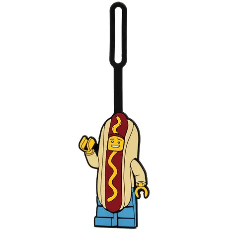 LEGO® Iconic Jmenovka na zavazadlo - Hot Dog