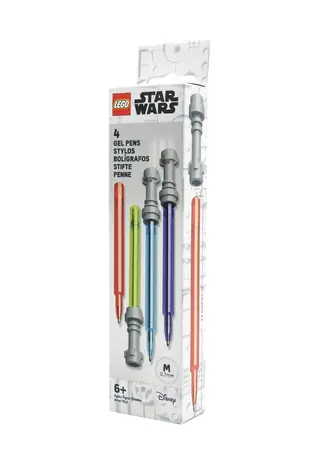 LEGO® Star Wars™ Set Gelových per, světelný meč - 4 ks (box)