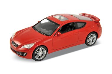Welly Hyundai Genesis Coupé (2009) 1:34 červený