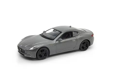 Welly Maserati 2023 Gran Turismo 1:34 šedé