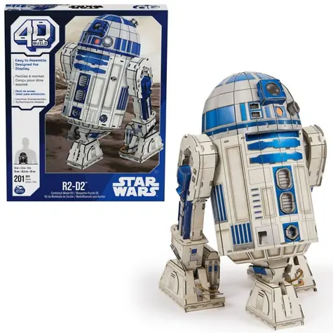 Spin Master FDP 4D Puzzle Star Wars Robot R2-D2 / Počet dílků: 201 / od 12 let