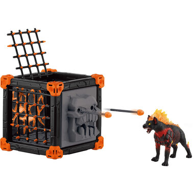 Schleich Aréna BattleCave lávové hyeny / od 7 let