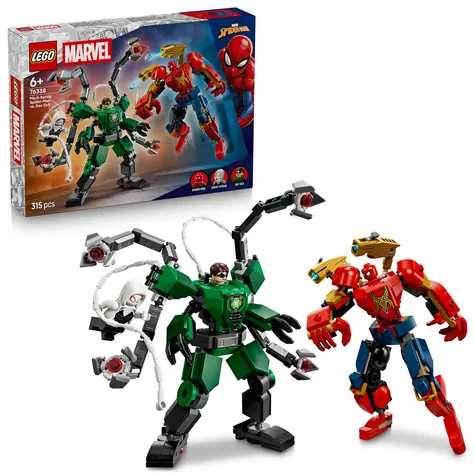 LEGO® Marvel 76338 Bitva robotů: Spider-Man vs. Doc Ock / Počet dílků: 315 / od 6 let