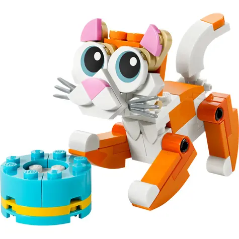 LEGO® Creator 3 v 1 30714 Oranžová kočka / Počet dílků: 79 / od 6 let