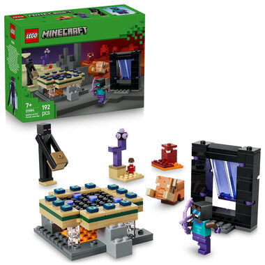 LEGO® Minecraft® 21584 Cesta portálem do Netheru a Endu / Počet dílků: 192 / od 7 let