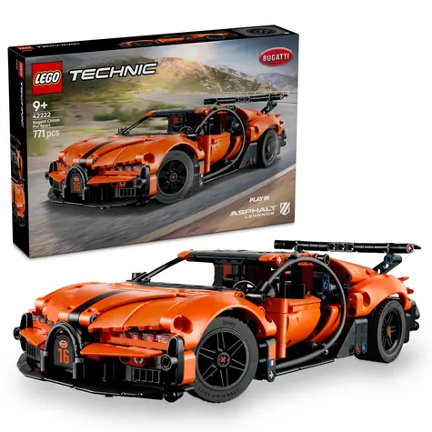LEGO® Technic 42222 Hyperauto Bugatti Chiron Pur Sport / Počet dílků: 771 / od 9 let