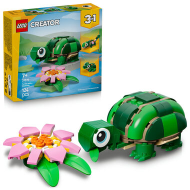LEGO® Creator 3 v 1 31377 Želva s leknínem / Počet dílků: 124 / od 7 let