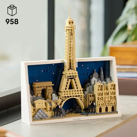 LEGO® Architecture 21064 Paříž – město lásky / Počet dílků: 958 / od 18 let