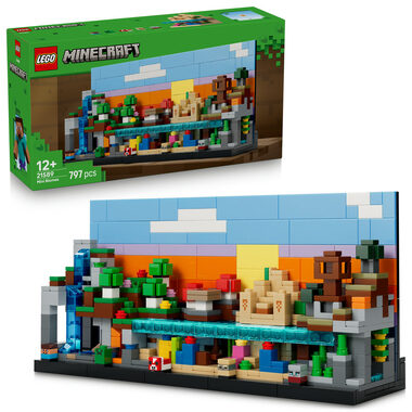 LEGO® Minecraft® 21589 Mini biomy / Počet dílků: 797 / od 12 let