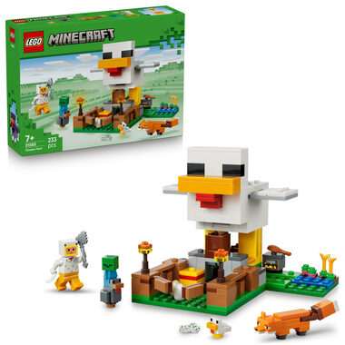LEGO® Minecraft® 21585 Slepičí farma / Počet dílků: 233 / od 7 let