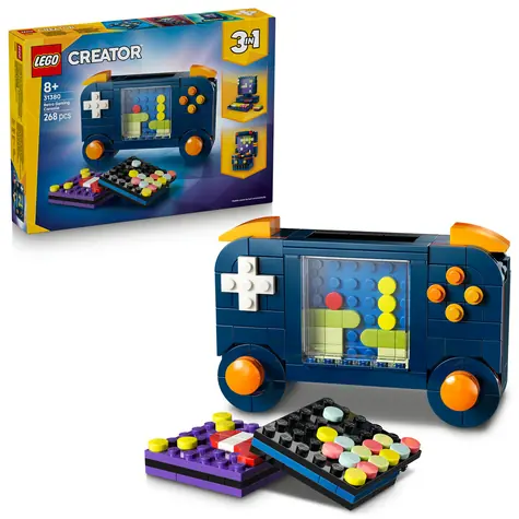 LEGO® Creator 3 v 1 31380 Retro herní konzole / Počet dílků: 268 / od 8 let