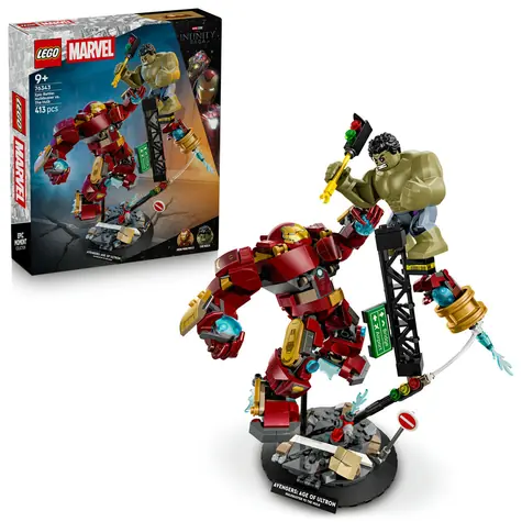 LEGO® Marvel 76343 Epický souboj: Hulkbuster vs. Hulk / Počet dílků: 413 / od 9 let