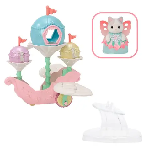 Sylvanian Families Létající loď květinových víl / od 3 let