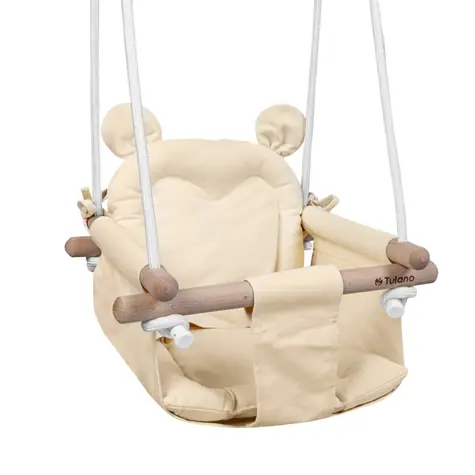 Tulano Hop 30 swing béžová / dětská houpačka / Nosnost až 60 kg