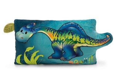 NICI polštář Dino Snackilus 43x25cm / GREEN kolekce / od 0 let
