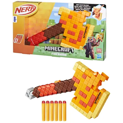 Hasbro Nerf Minecraft Firebrand / od 8 let